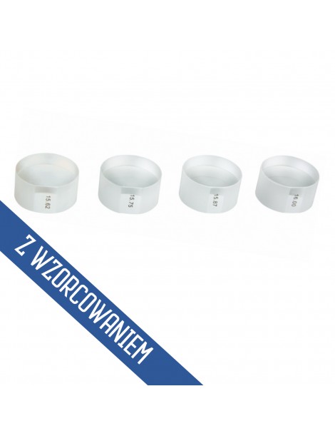 Komplet płytek interferencyjnych szklanych PRP do wzorcowania mikrometrów 0-25 mm INSIZE ze świadectwem wzorcowania