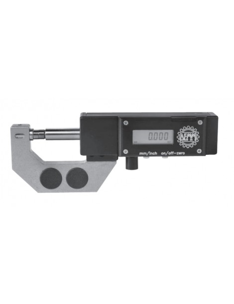Cyfrowy mikrometr z systemem nacisku 0-25 mm DEMM ze świadectwem wzorcowania