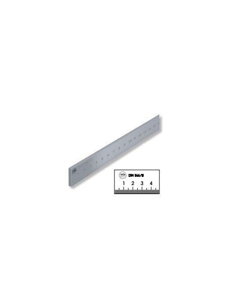 Przymiar sztywny kreskowy DIN 866/A 500 mm INOX HELIOS-PREISSER