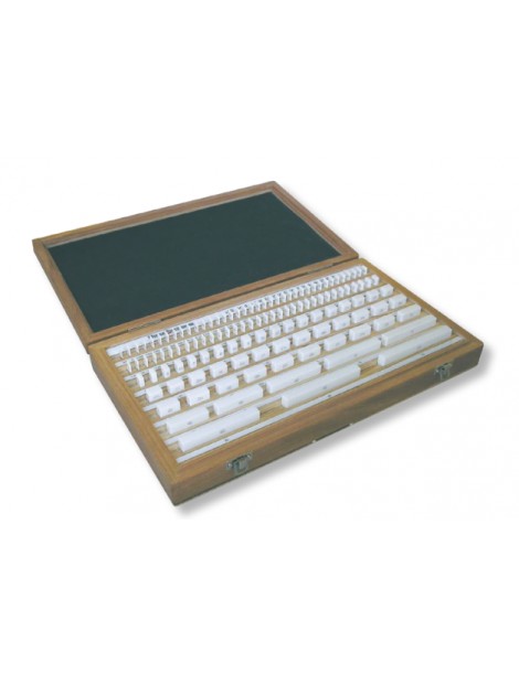 Zestaw płytek wzorcowych z węglika wolframu 32 sztuki 1,005 -50 mm klasa 0 ULTRA PRAZISION ze świadectwem wzorcowania