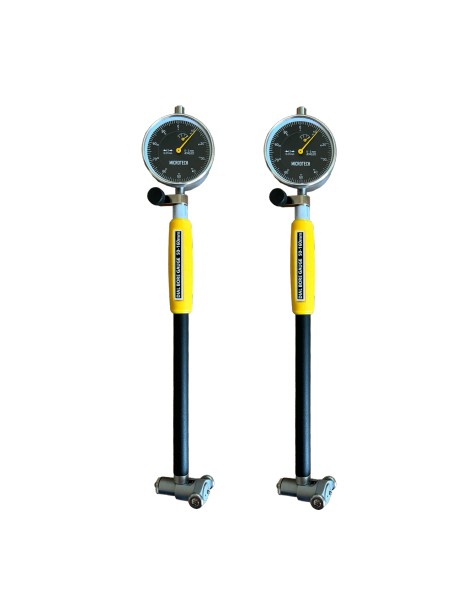 Zestaw średnicówek dwupunktowych analogowych 18-160 mm MICROTECH z akredytowanym świadectwem producenta