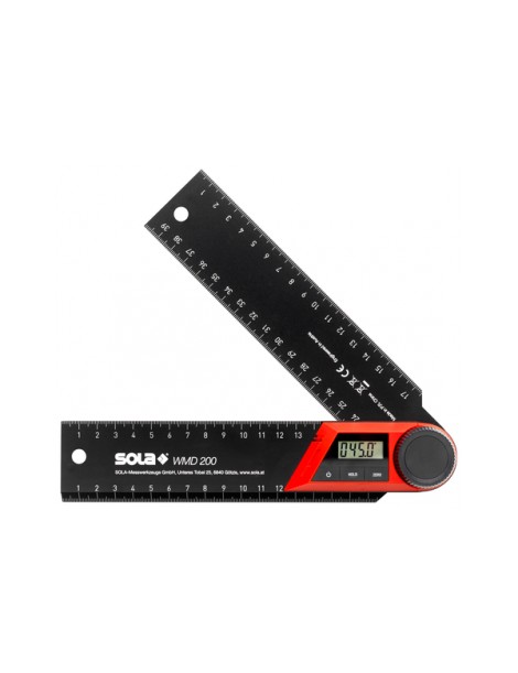 Kątomierz cyfrowy WMD 500 SOLA ze świadectwem wzorcowania